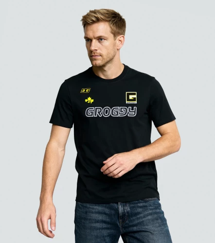 Gorki T Shirt Slim Masculina GroggyNG