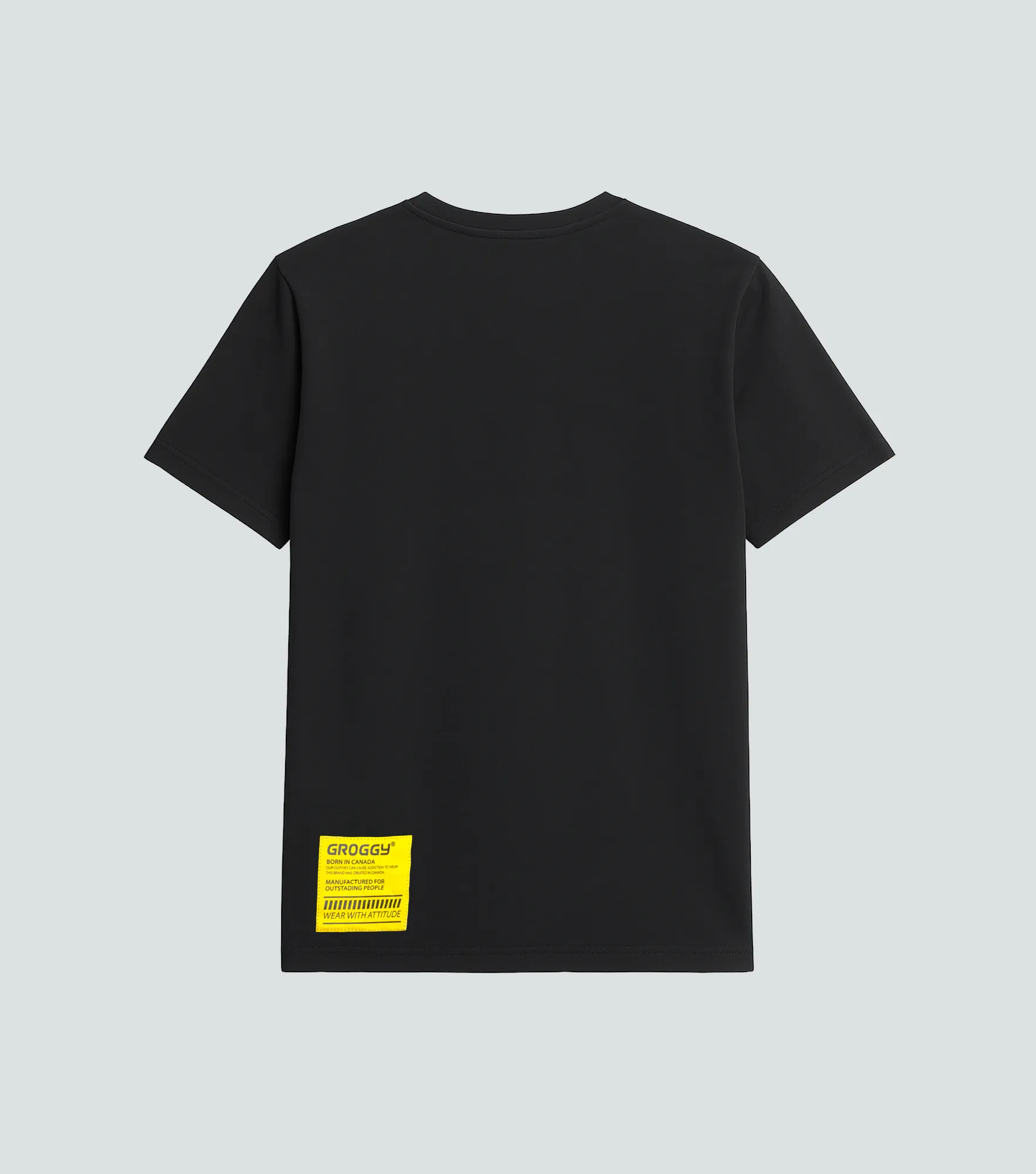 Gorki T Shirt Slim Masculina Groggy 834578 NG