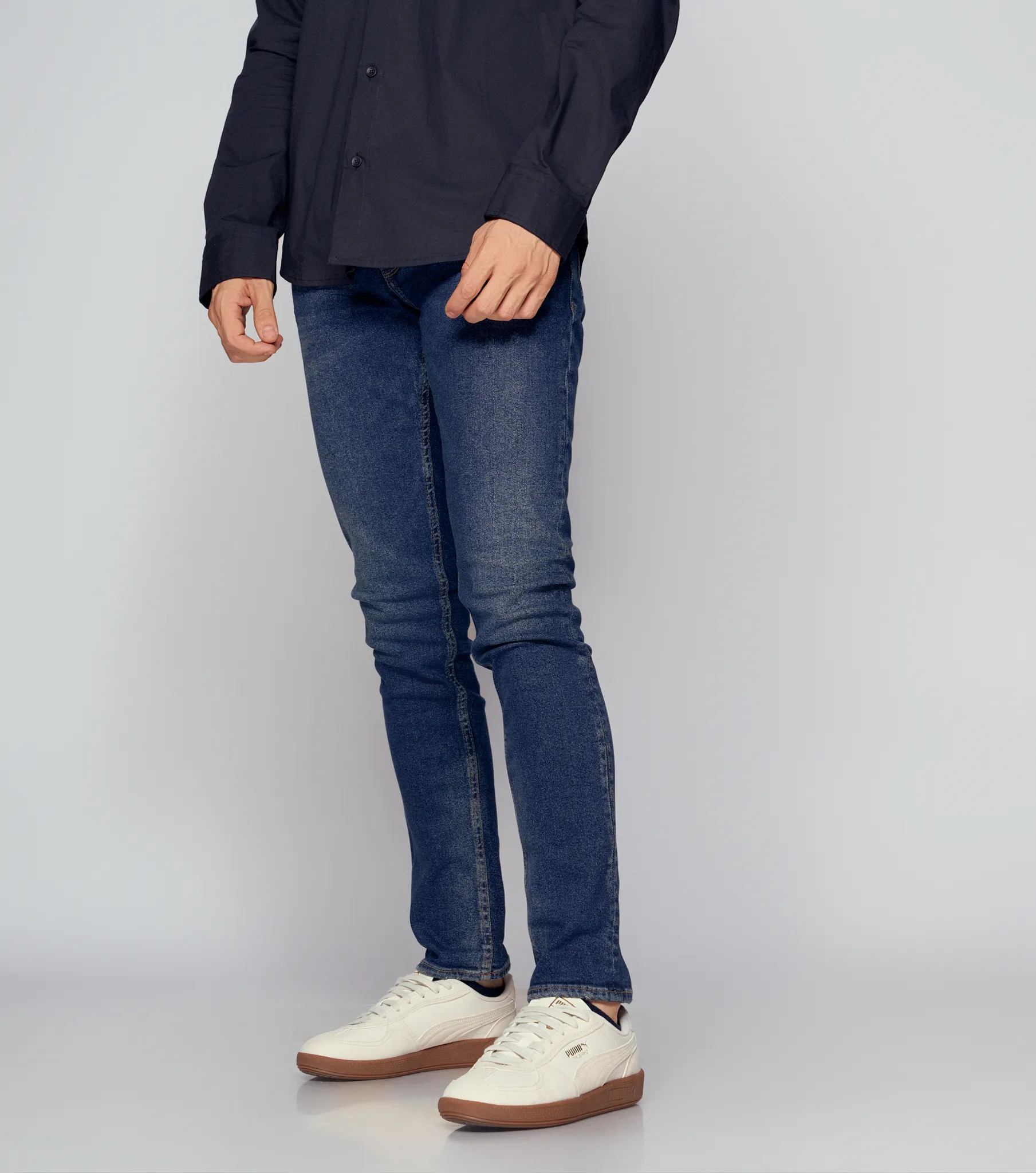 Jean Americanino Tapered Tono Oscuro 130738 AO
