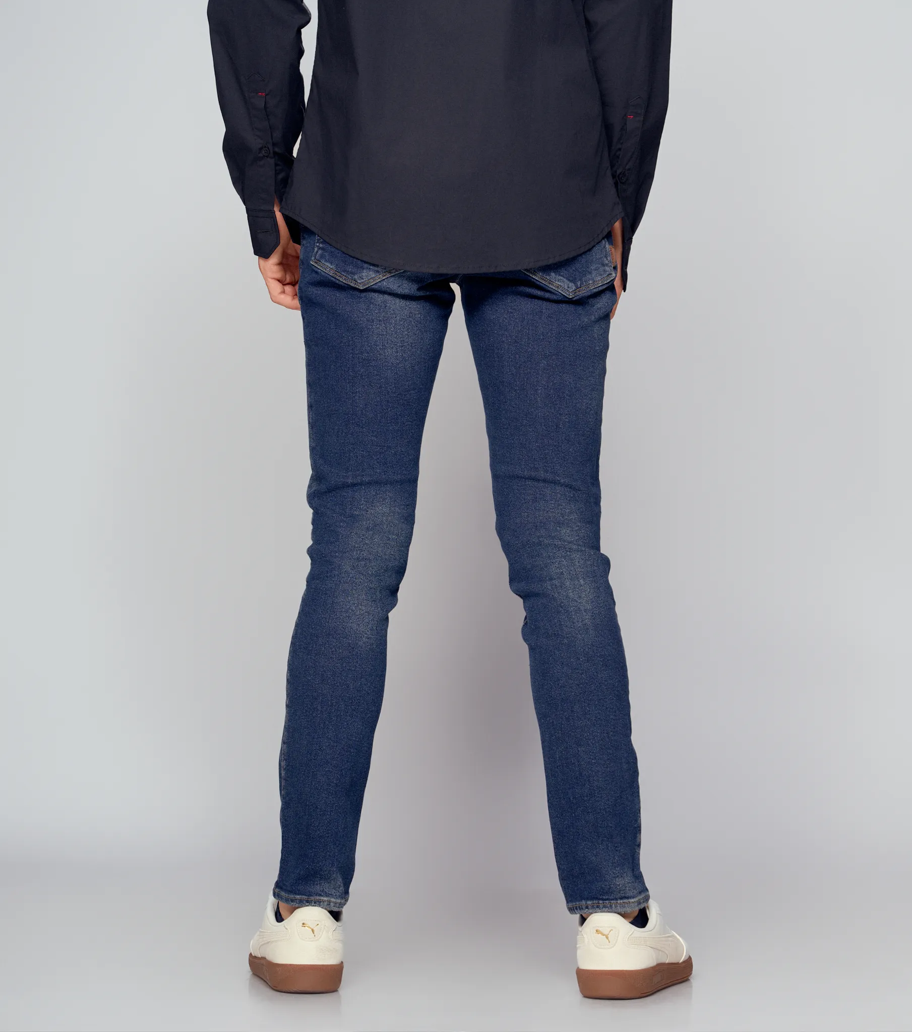 Jean Americanino Tapered Tono Oscuro 130738 AO