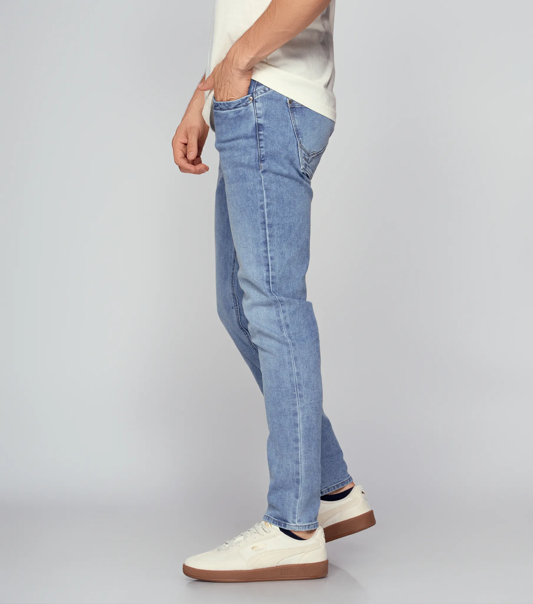 Jean Para Hombre Con Proceso Claro Unser 834214 AZ