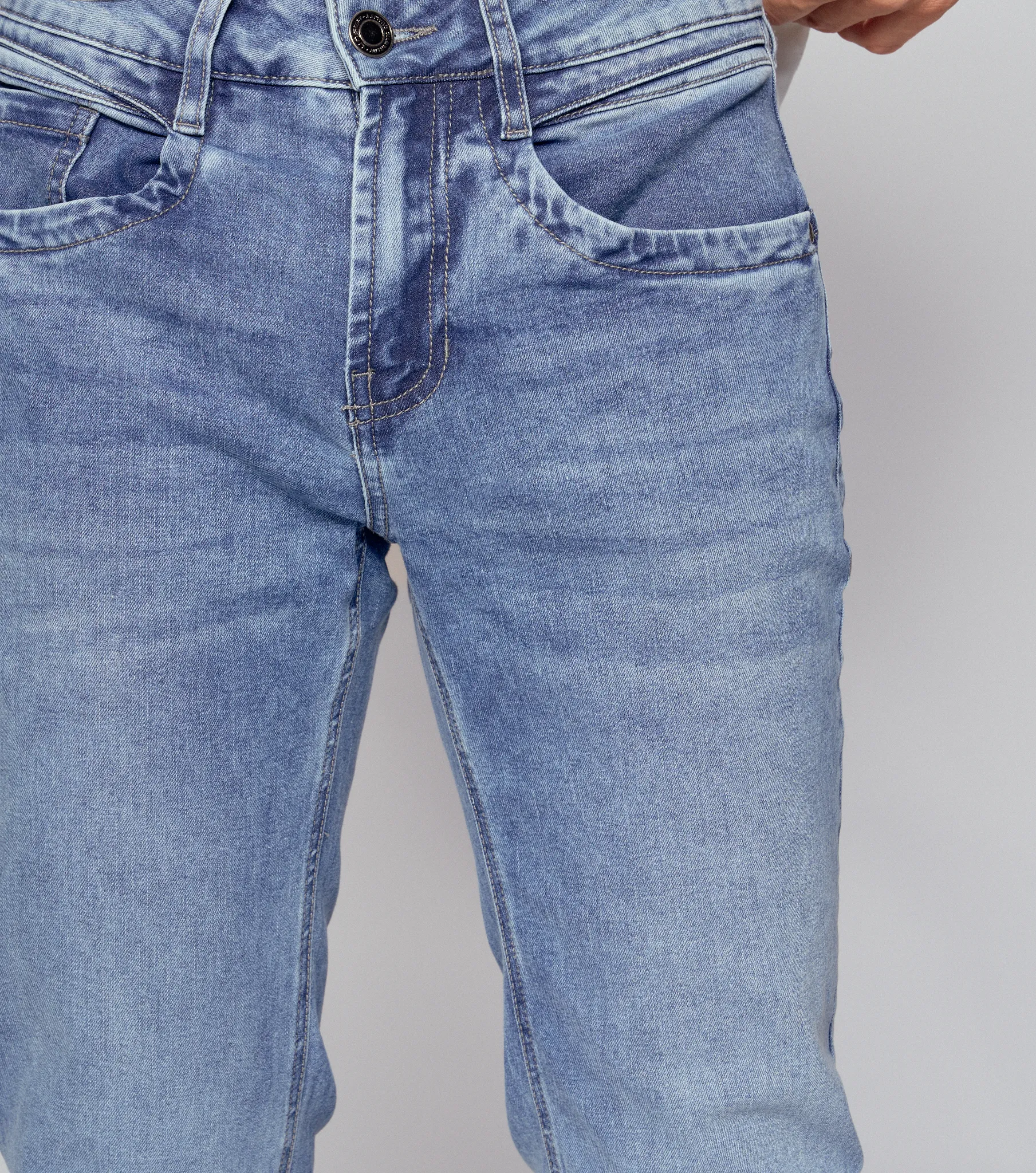 Jean Para Hombre Con Proceso Claro Unser 834214 AZ