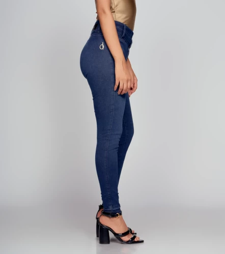 Jean Para Mujer Con Pretina Ancha Y Corte Sin Bolsillos DerekAZ