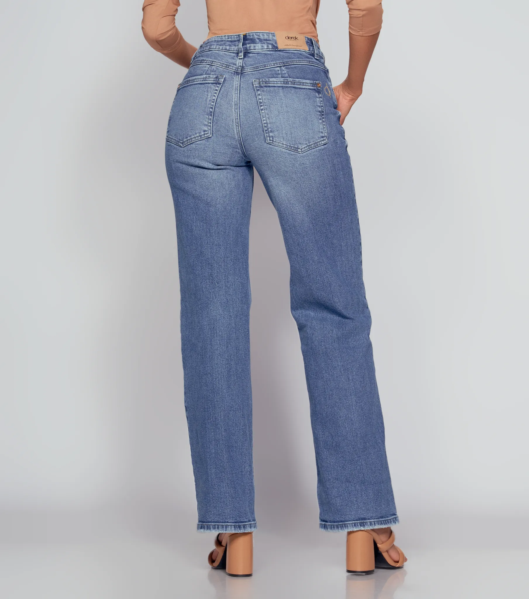 Jean Pra Mujer Comfort Bota Recta Sidney Bella Derek 834773 AZ