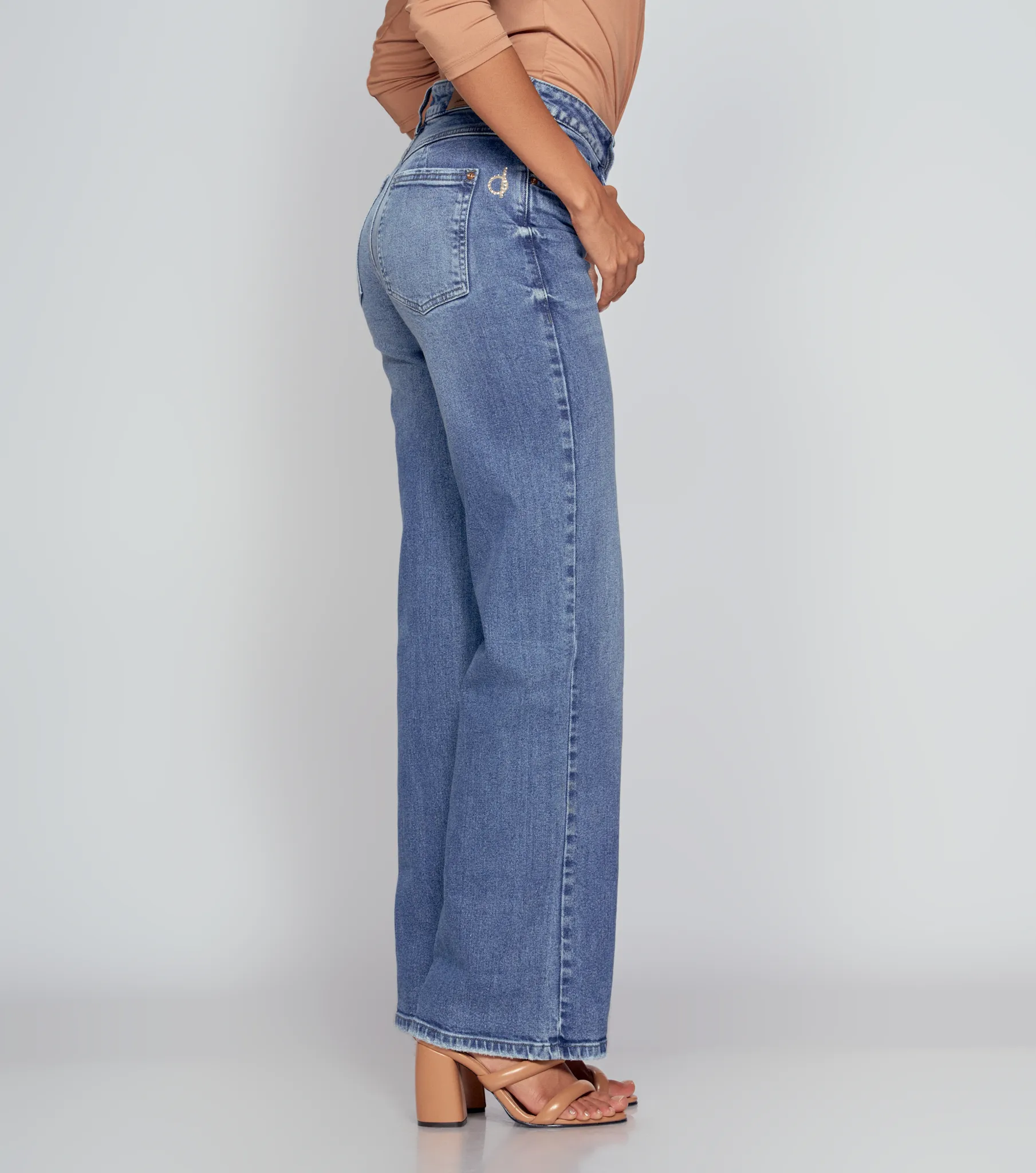 Jean Pra Mujer Comfort Bota Recta Sidney Bella Derek 834773 AZ