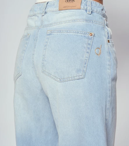 Jean Wide Leg Con Proceso Barcelona Missy DerekAZ