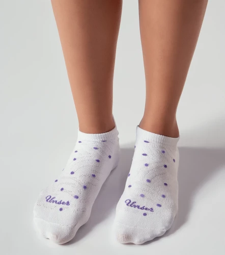Juliana Medias Bipack Talonera Unicolor Con Puntos UnserCU