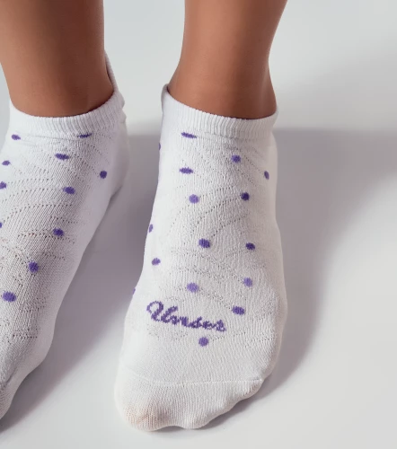 Juliana Medias Bipack Talonera Unicolor Con Puntos UnserCU