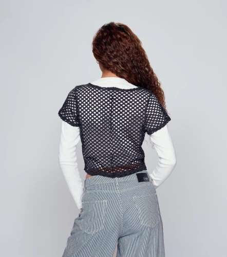 Katy Blusa Texturizada TyperNG