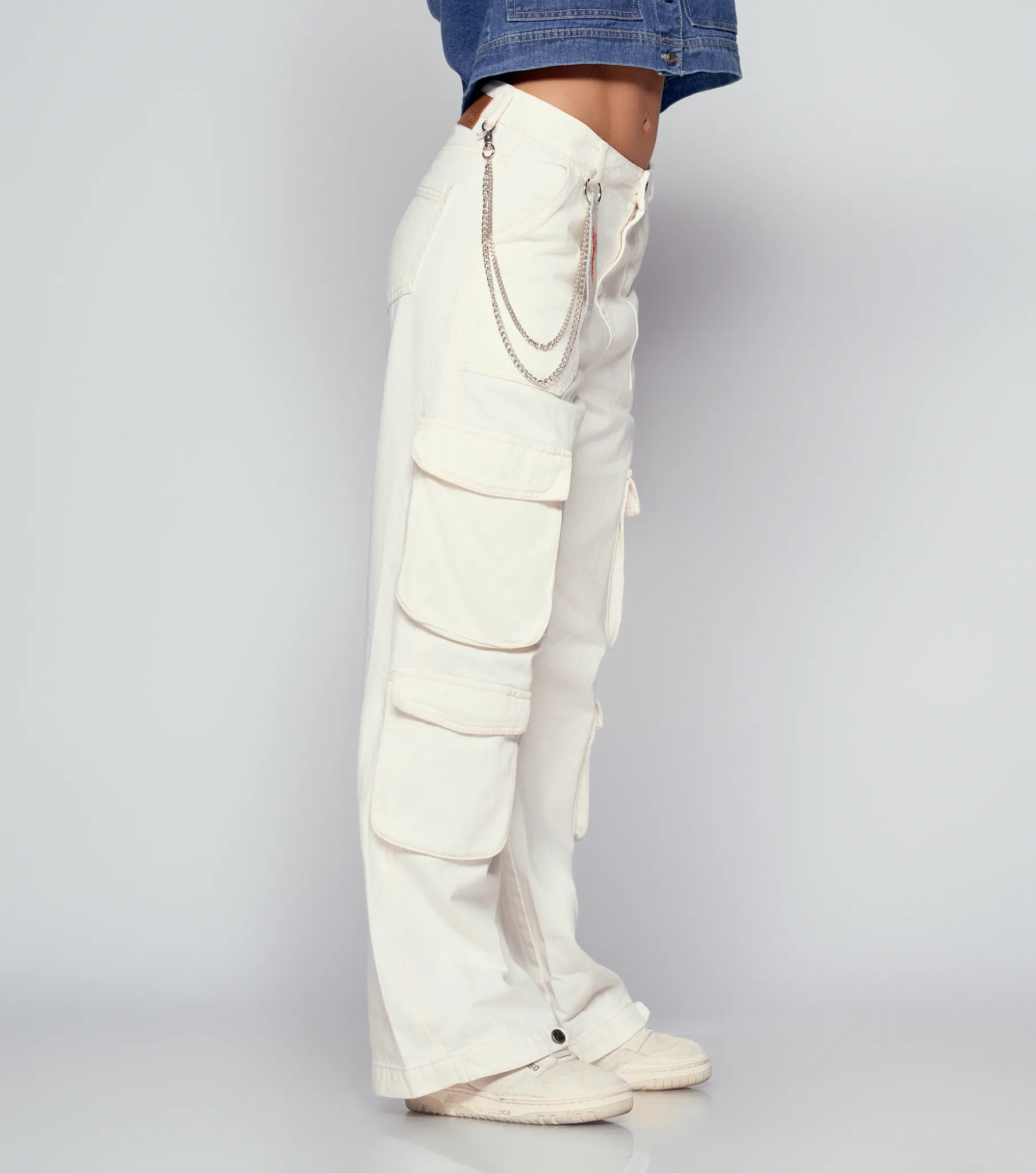 Lisboa Pantalon Wide Leg Cargo Typer 834496 