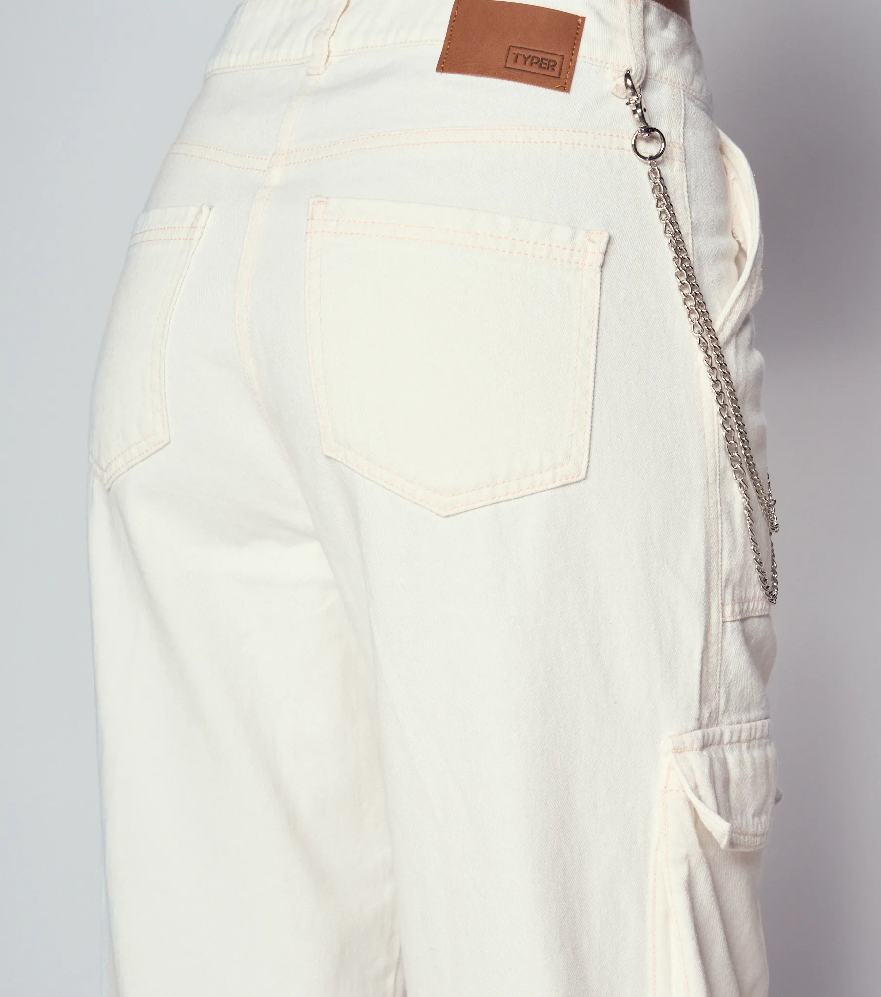 Lisboa Pantalon Wide Leg Cargo Typer 834496 CR