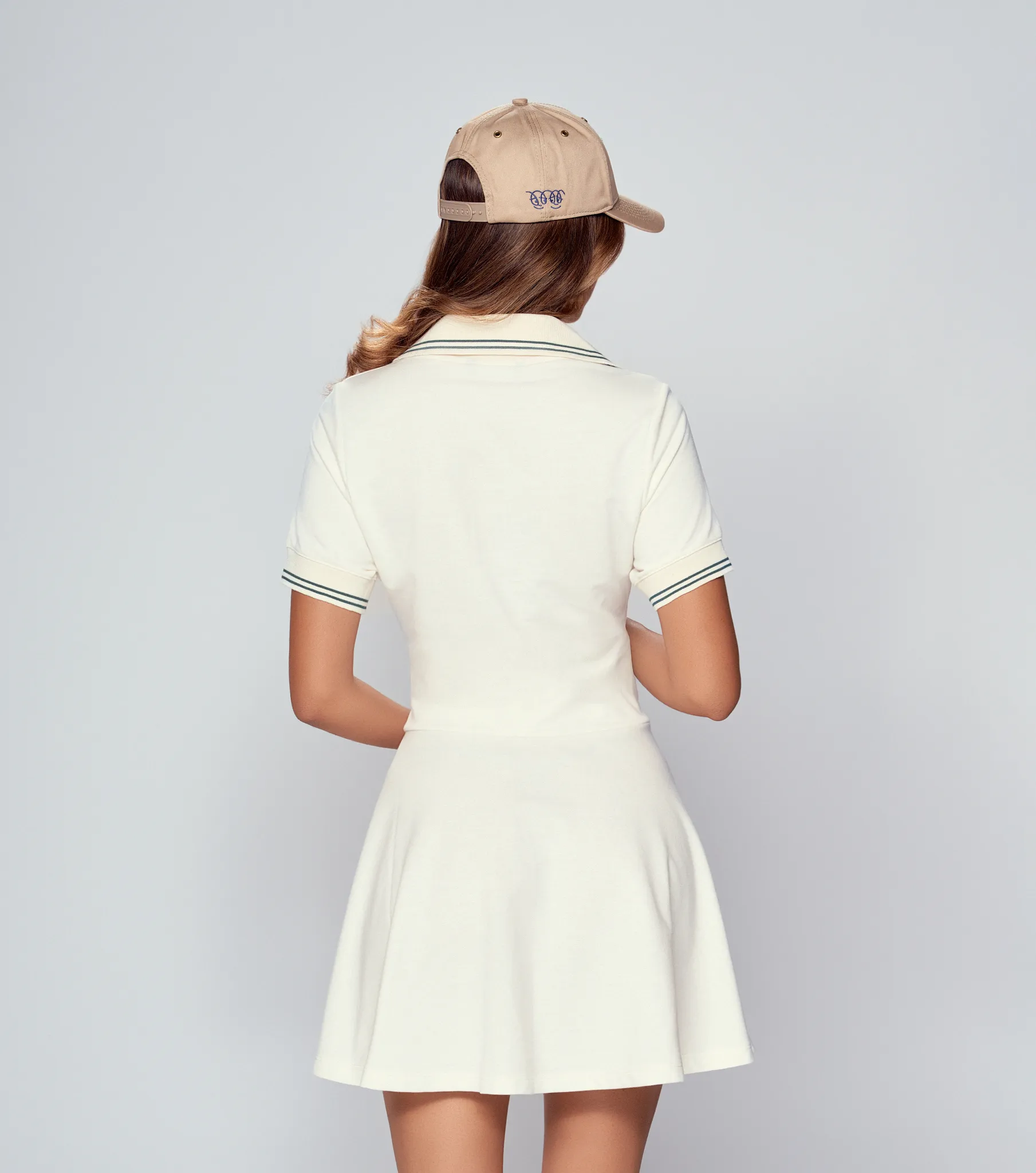 Margy Vestido Con Tejidos En Contraste TyperAR