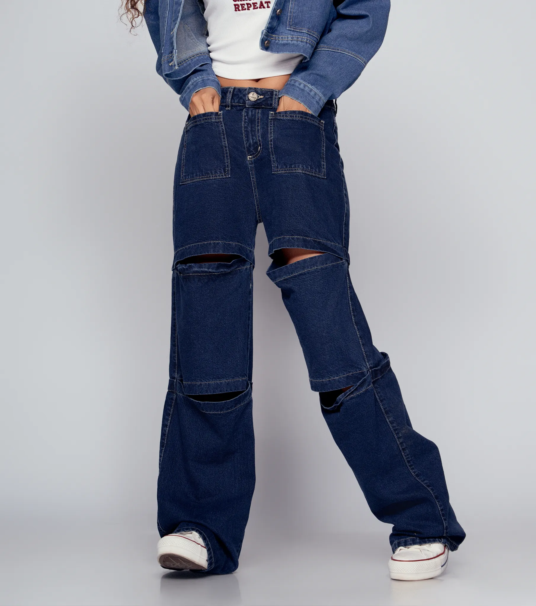 Merly Jean Wideleg Typer 835485 AZ