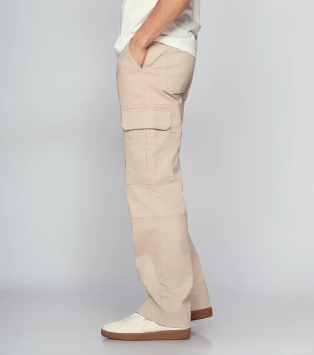 Pantalon Para Hombre Cargo Bota RectaKQ