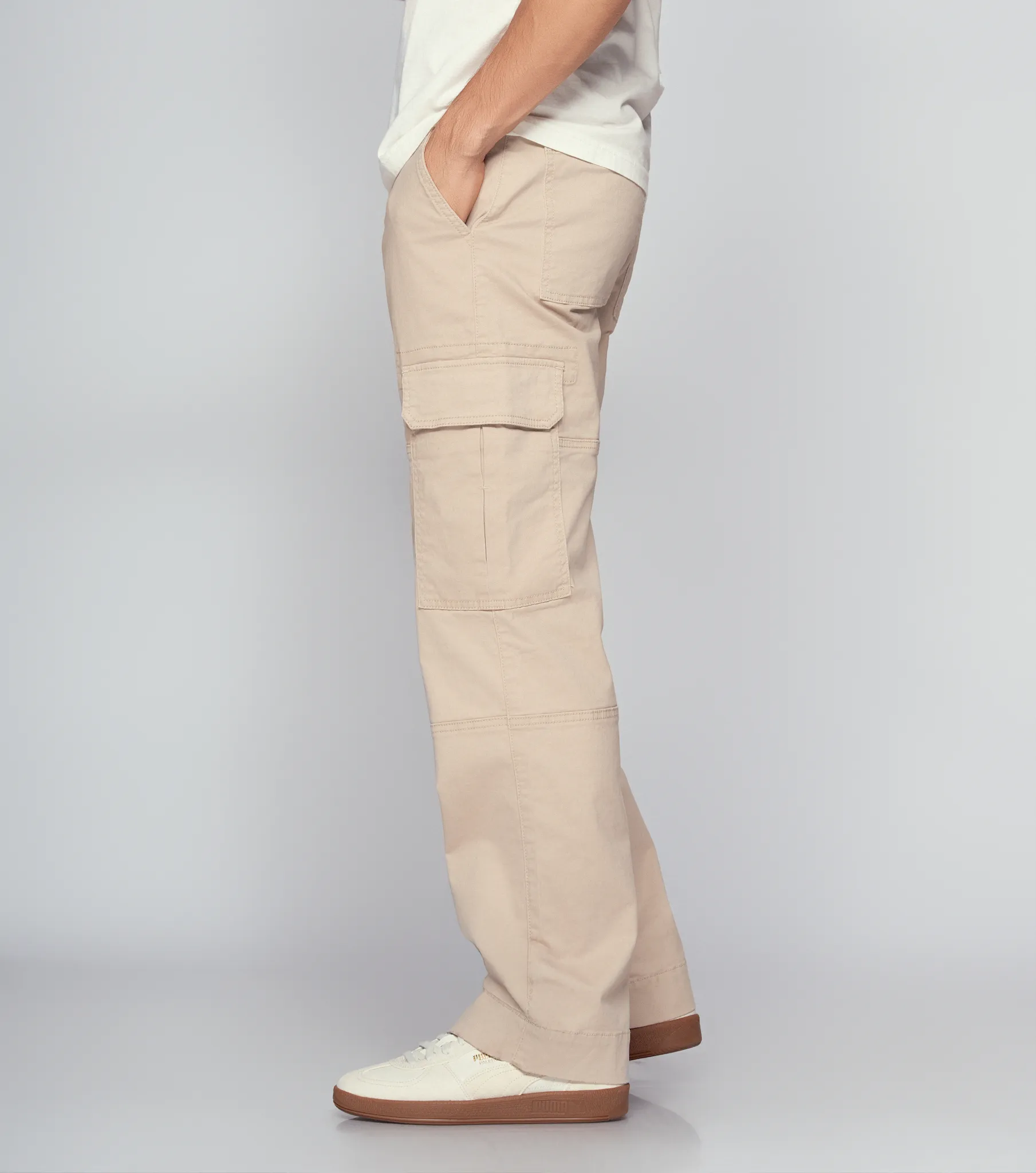 Pantalon Para Hombre Cargo Bota Recta 835104 KQ