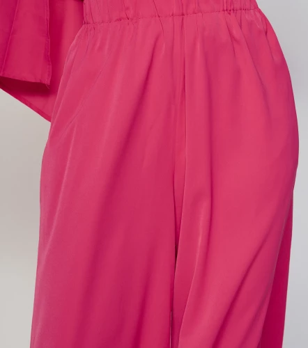 Pantalon Para Mujer Bota Amplia Unicolor DerekMR