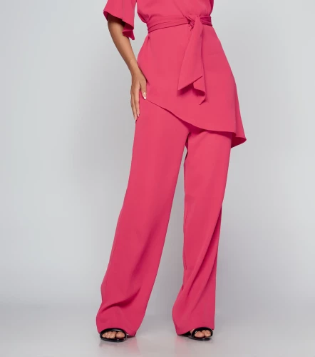 Pantalon Para Mujer Bota Recta Unicolor DerekFS