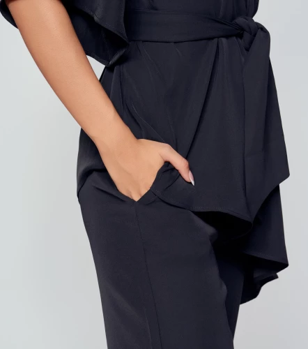 Pantalon Para Mujer Bota Recta Unicolor DerekNG