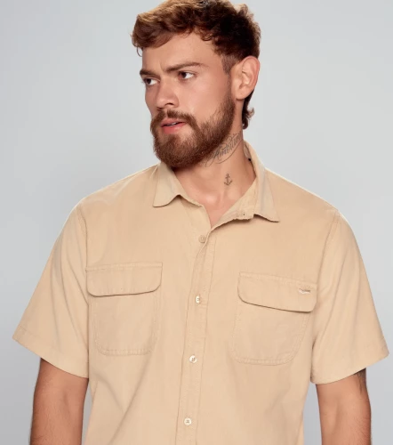 Renzo Camisa Slim Masculina GasBG