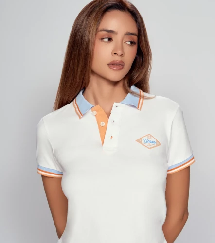 Salma Blusa Polo Con Cuello Y Punos Tejidos UnserBL