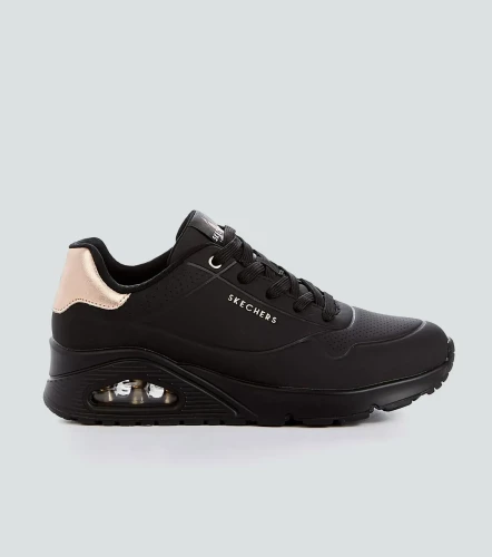 Tenis Skechers Duraleather Metallic HeelNG
