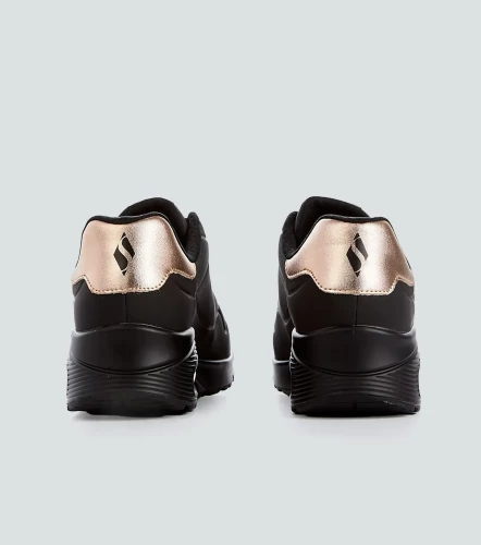 Tenis Skechers Duraleather Metallic HeelNG