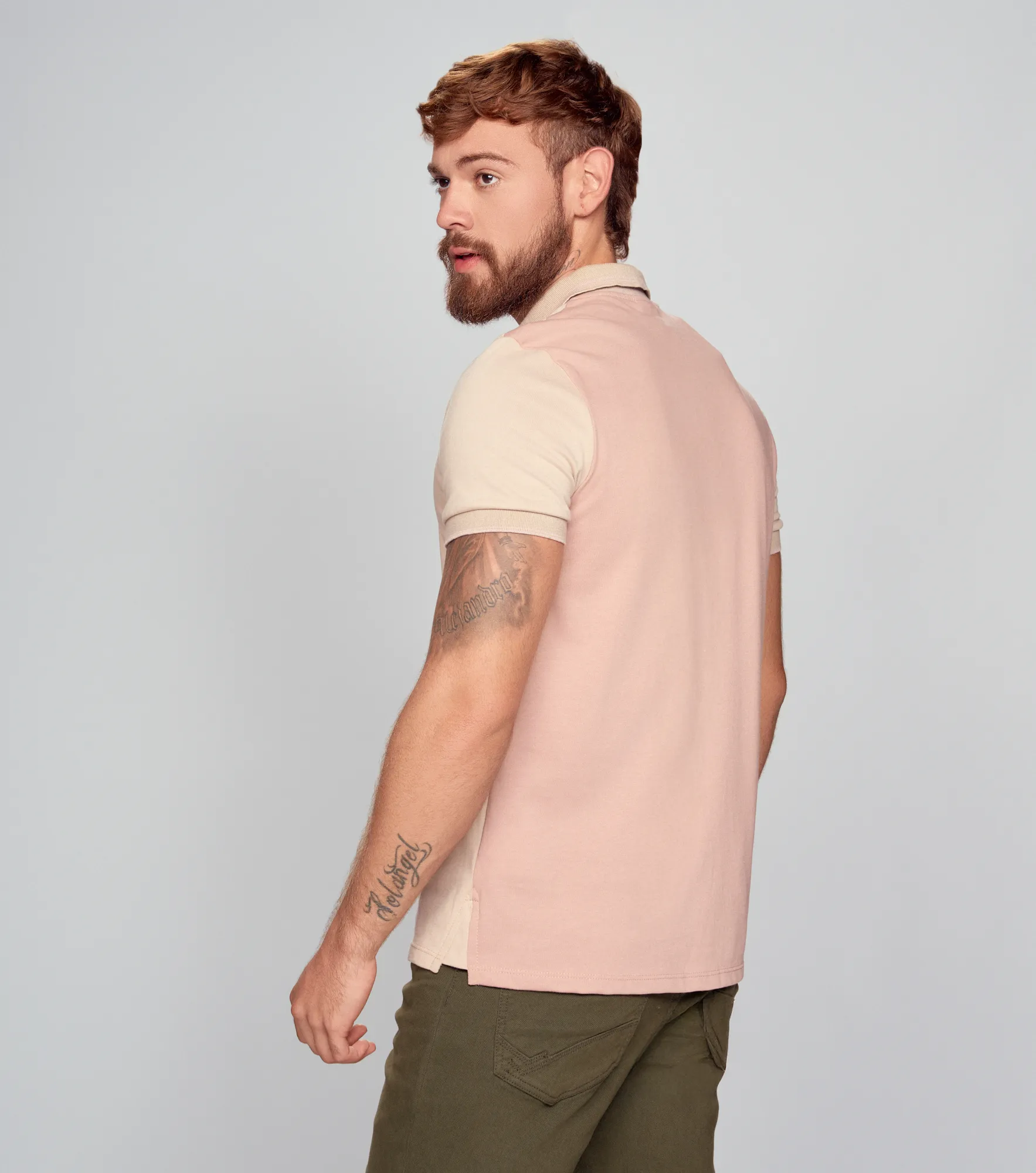 Montse Polo Masculina Slim Fit Gas 833135 AR