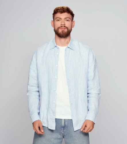 Camisa Jack And Jones Jprblalawrence Linen L S Shirt SnAZ