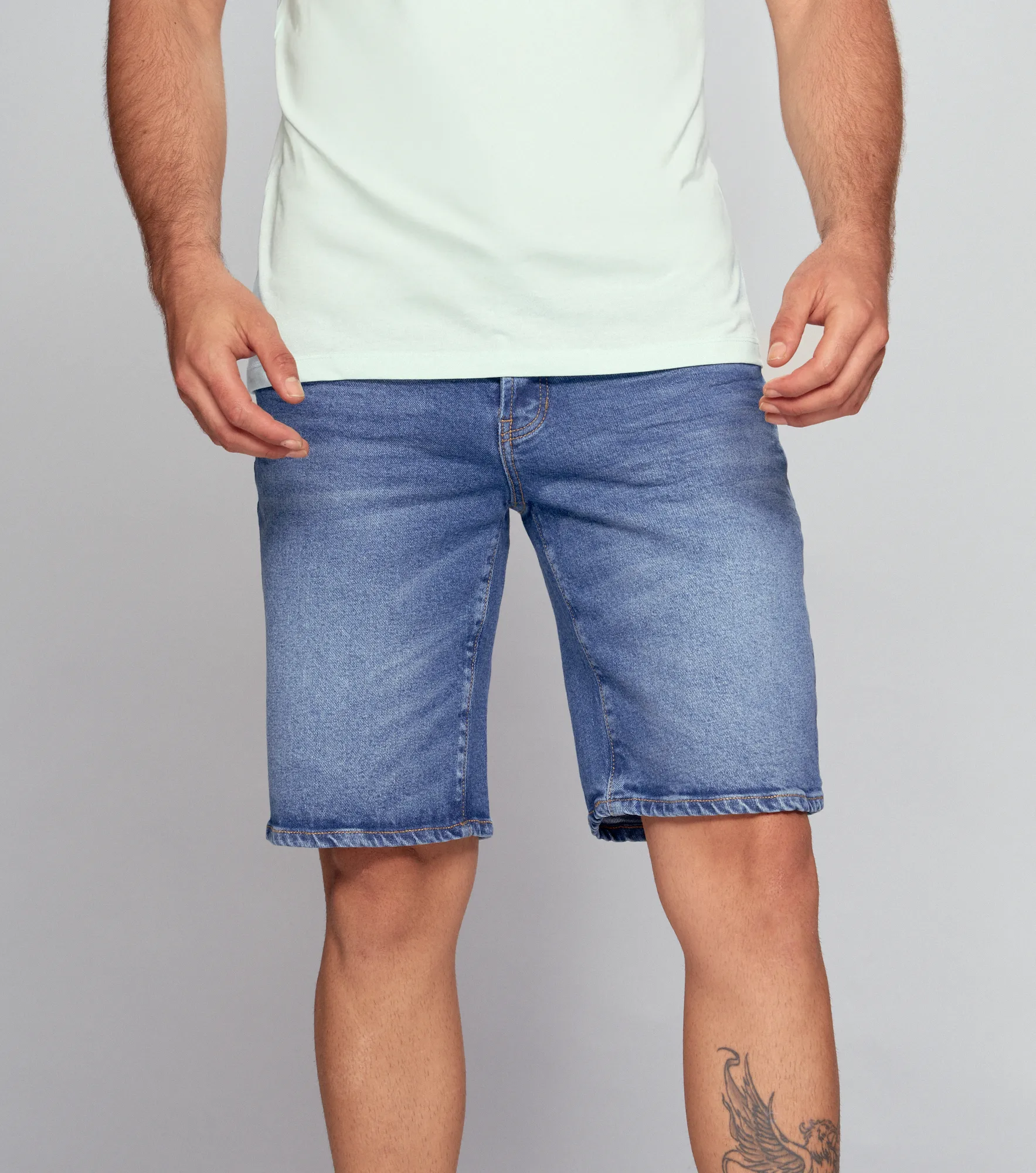 Adrian Bermuda Con Bigotes Y Estampado Unser 835078 AZ