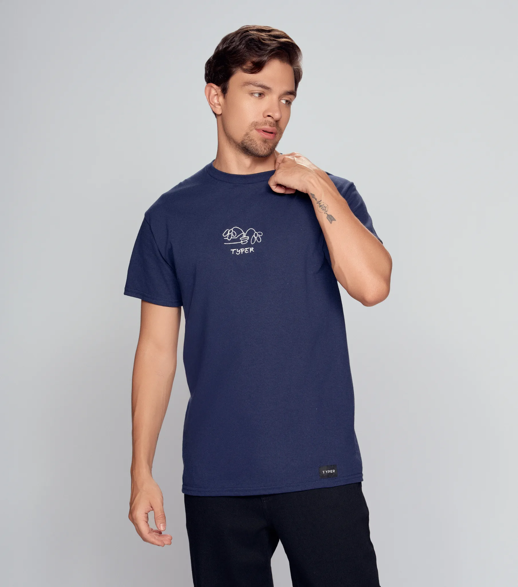 Brey T Shirt Comfort Estampado TyperAV