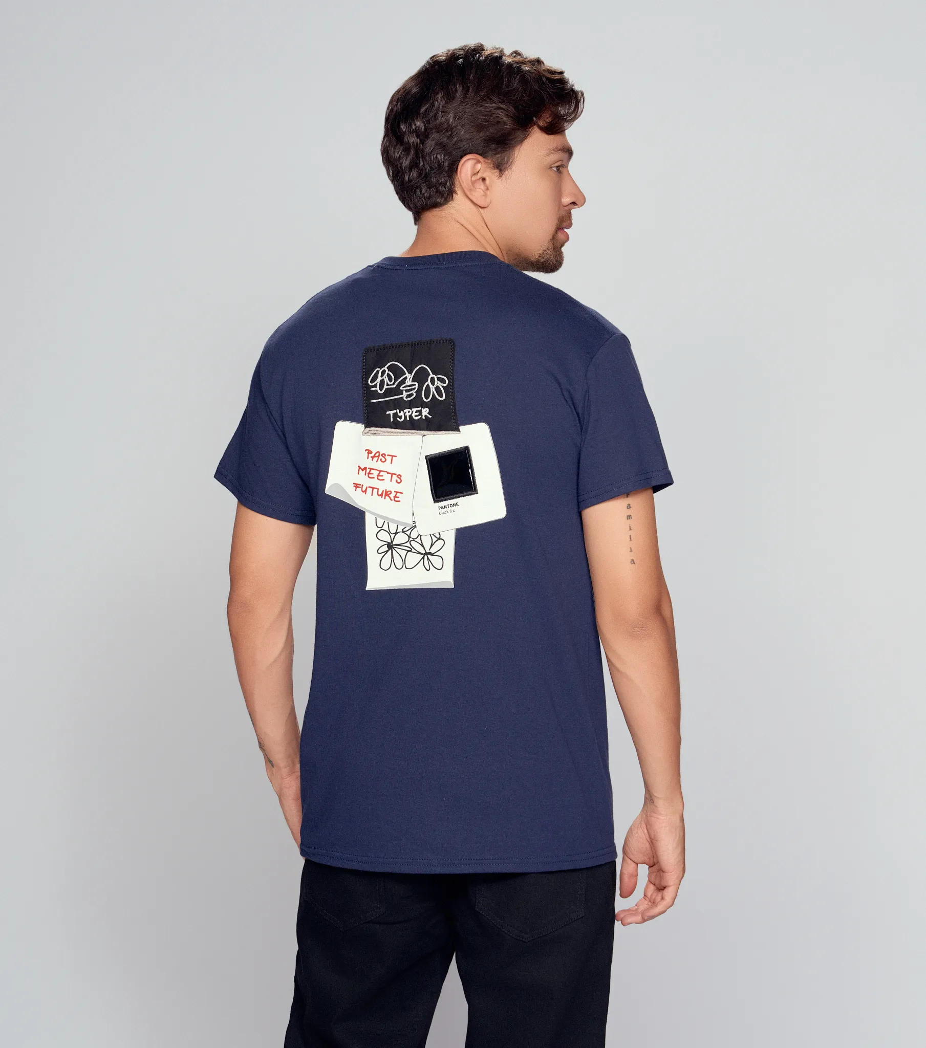 Brey T Shirt Comfort Estampado Typer 835186 