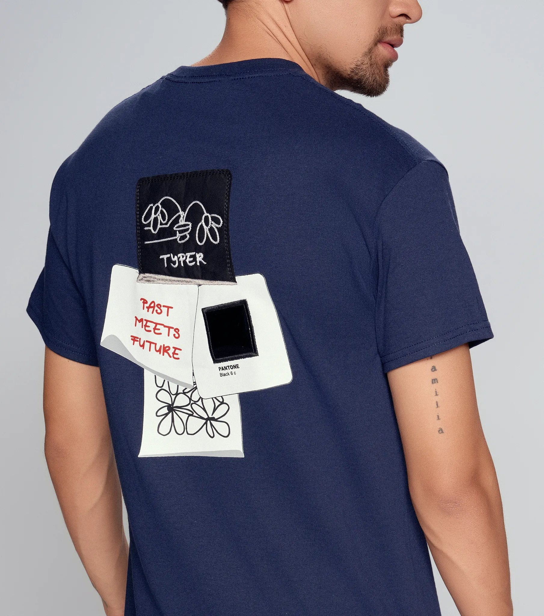 Brey T Shirt Comfort Estampado Typer 835186 