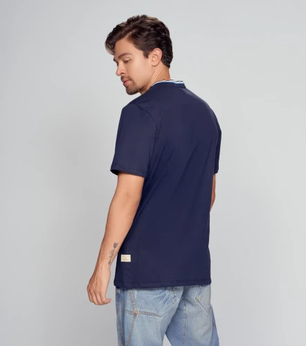 Comfort Leo T Shirt Con Estampado Difuminado UnserAV
