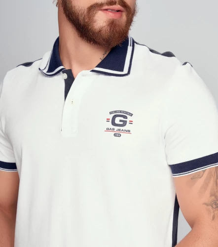 Montse Polo Masculina Slim Fit GasBL