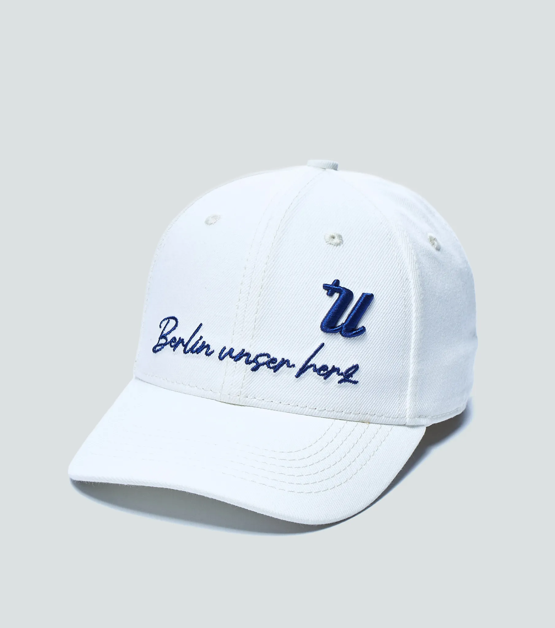Mar Gorra Unicolor Con Bordado En Delantero Y U En Alto Relieve UnserBL