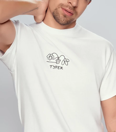 Brey T Shirt Comfort Estampado TyperBL