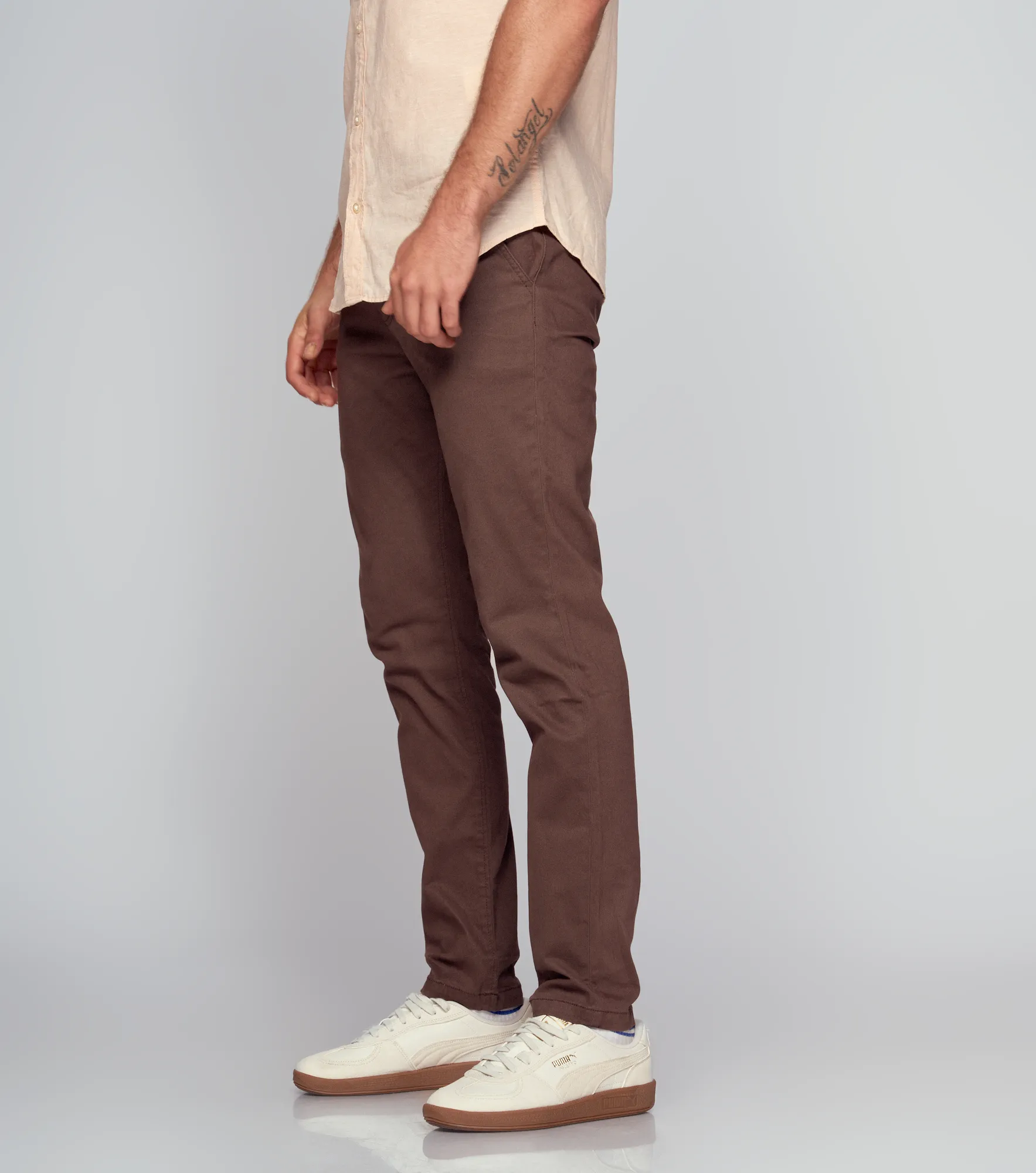 Iron Javi Pantalon Unicolor En Dril Unser 835107 CF