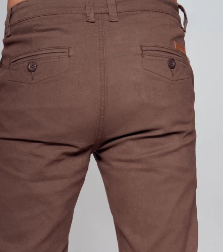 Iron Javi Pantalon Unicolor En Dril UnserCF