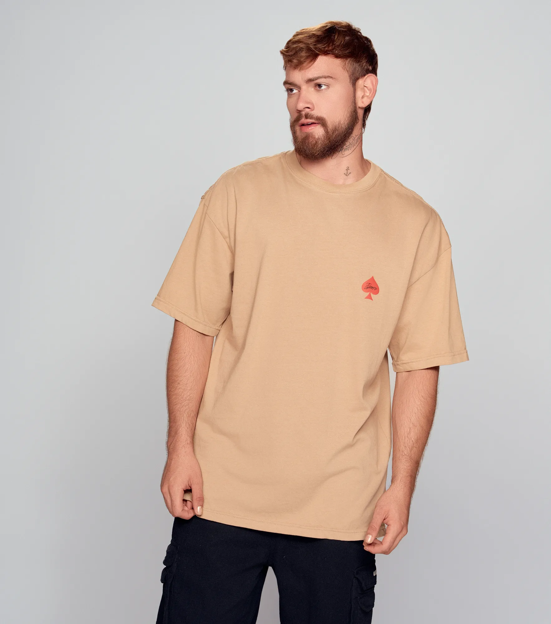 Xavi T Shirt Oversize Estampada TyperKQ