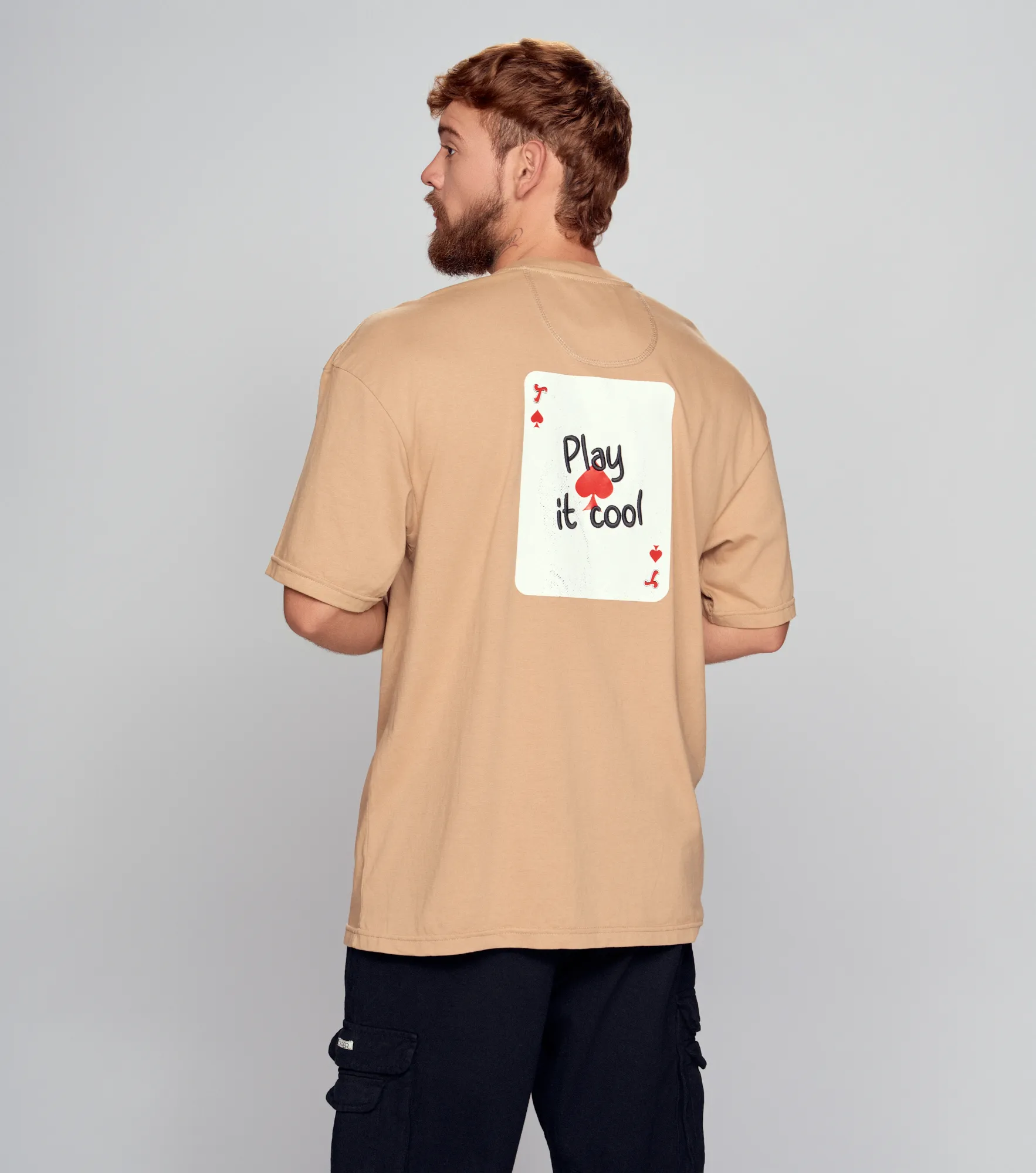 Xavi T Shirt Oversize Estampada TyperKQ
