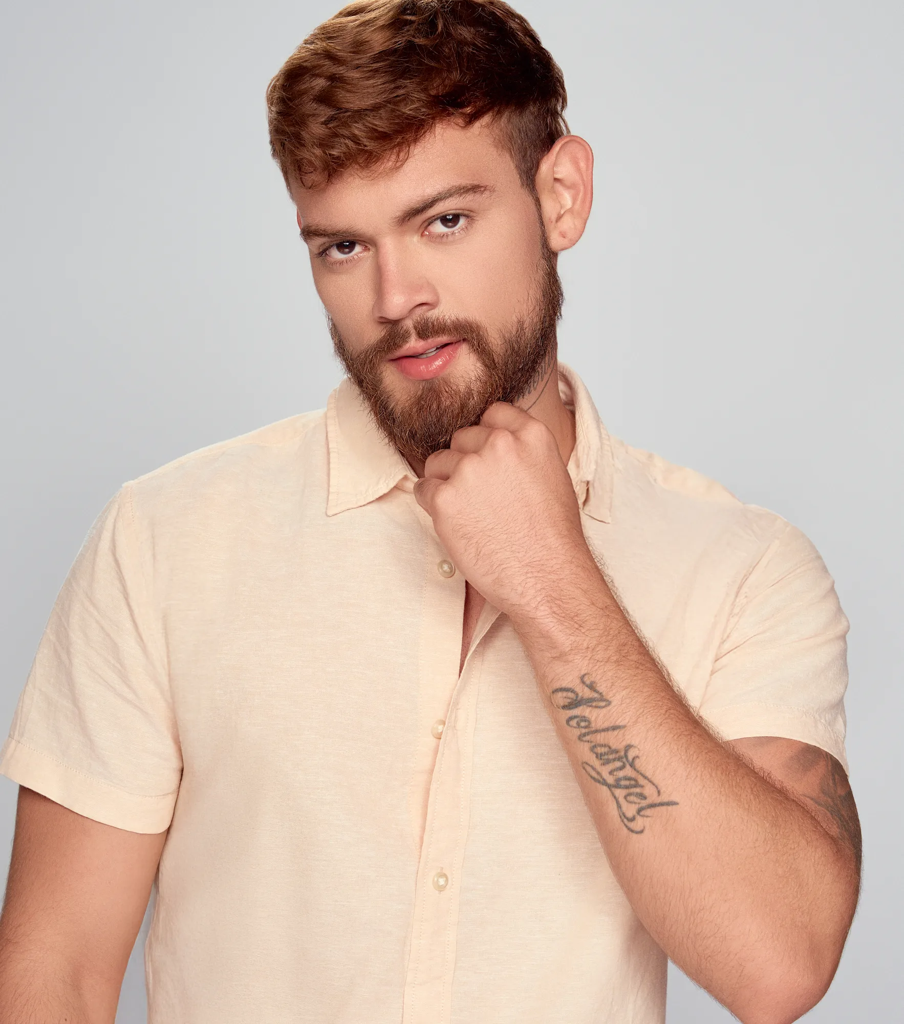 Camisa Jack And Jones Jjelinen Blend Shirt Ss Sn 131161 AC