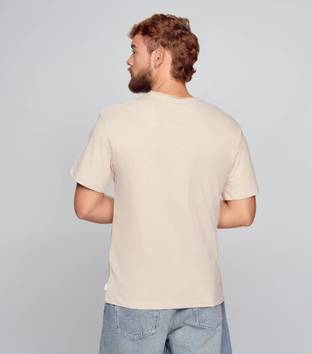 Camiseta Jack And Jones Jjesummer Linen Tee Ss O NeckGR