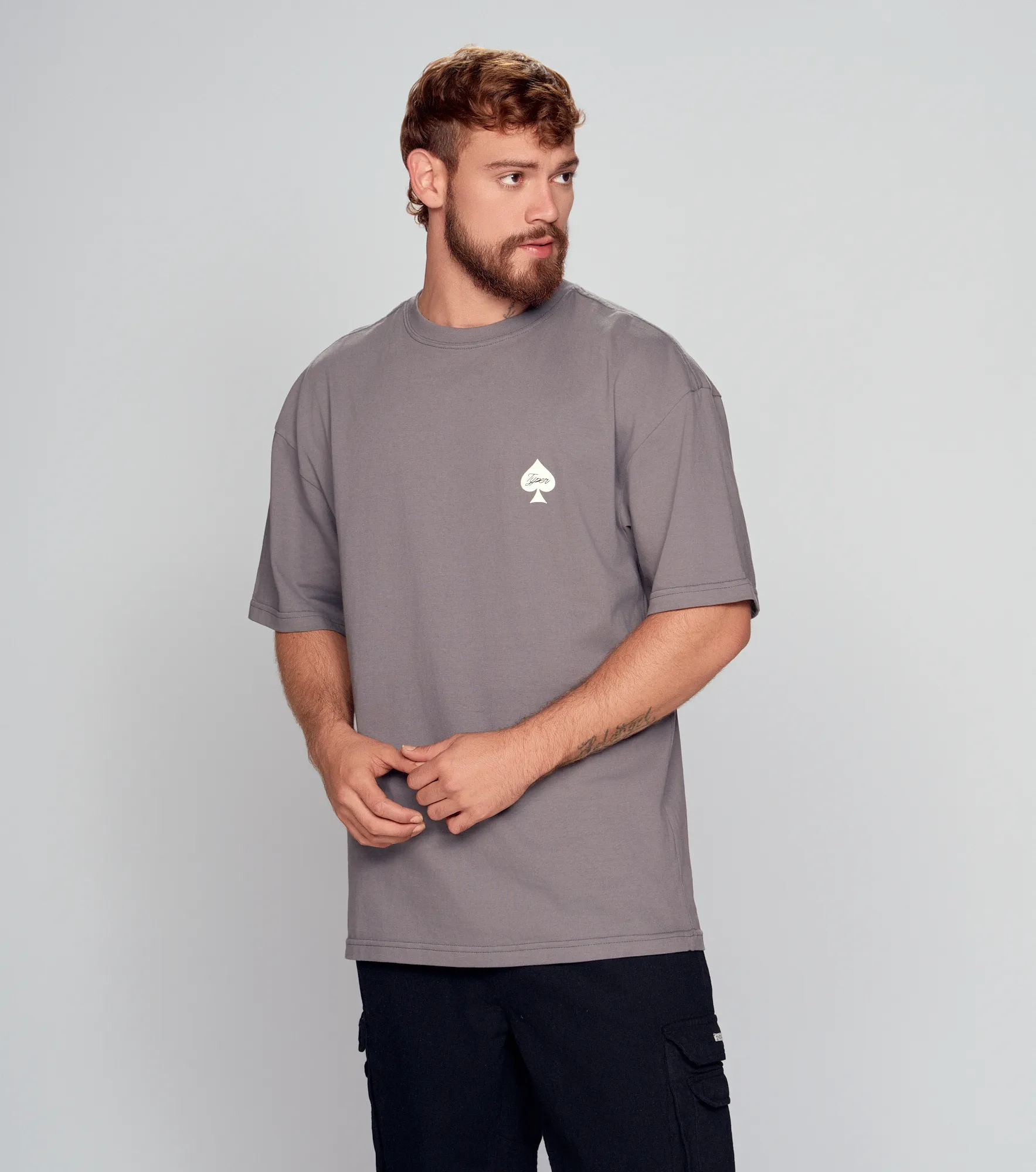 Xavi T Shirt Oversize Estampada Typer 836280 