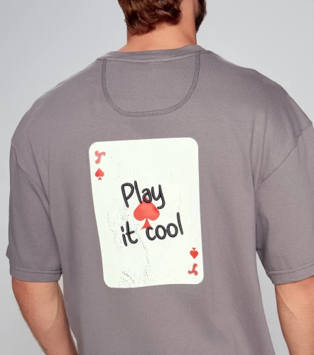 Xavi T Shirt Oversize Estampada TyperGR