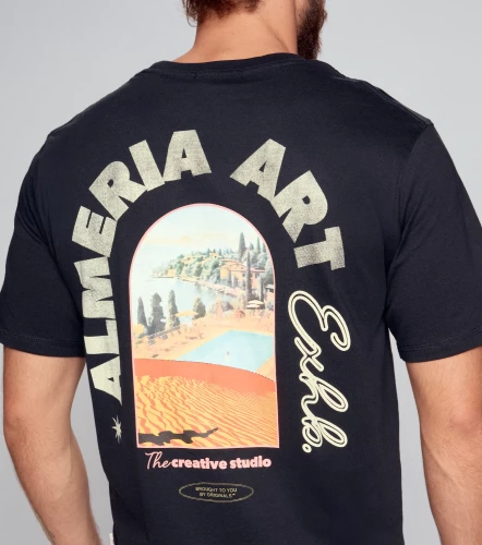 Camiseta Jack And Jones Joralmeria World Tee Ss Crew NeckNG