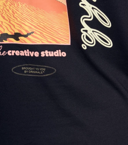 Camiseta Jack And Jones Joralmeria World Tee Ss Crew NeckNG