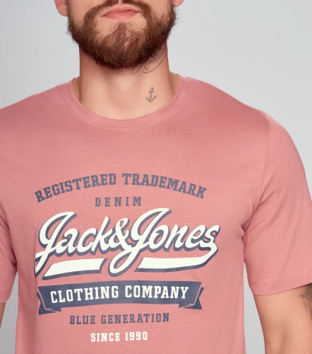 Camiseta Jack And Jones Jjelogo Tee Ss O Neck 2 ColRS