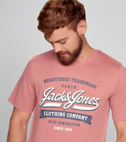 Camiseta Jack And Jones Jjelogo Tee Ss O Neck 2 ColRS