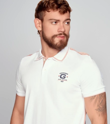Montse Polo Masculina Slim Fit GasRS