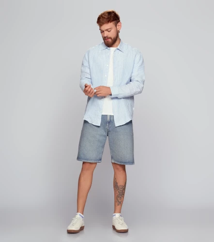 Camisa Jack And Jones Jprblalawrence Linen L S Shirt SnAZ